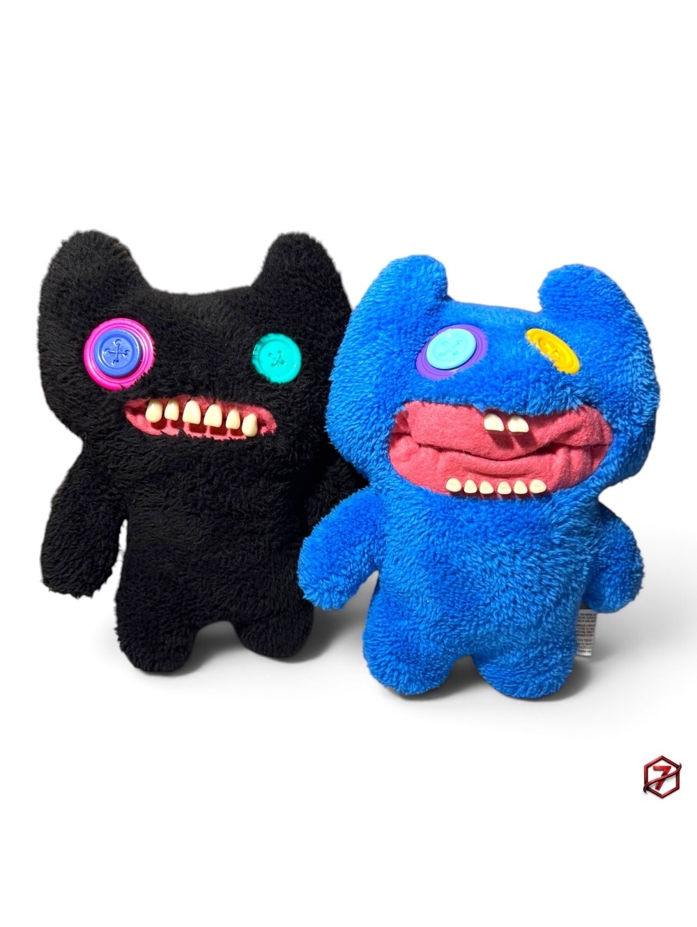 Fuggler Chaos Crew Indecisive Monster & Stinkface 9” Plush Lot ZURU